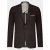 Bos Bright Blue Colbert mylo jersey jacket drop 8 253038my69bo/870 dark brown