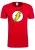 LOGOSHIRT Shirt ‘Flash’  rood