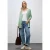 Street One Dames Open Cosy vest in Groen