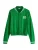 Next Gebreid vest  grasgroen / wit