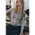 Mikuta The Silver Sparkly Thin Knitted Cardigan