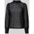 Vero Moda Regular fit kanten blouse met ballonmouwen, model ‘BECCA’