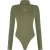 Malelions Women Signature Bodysuit | Army Green