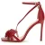 GUESS Peony Asimetric Sand Samba Red Vibes