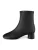 L37 HANDMADE SHOES Enkellaarsje ‘LUMINOUS FADE’  zwart
