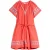 White Stuff Anna Cotton Embroidered Dress Orange Multi