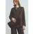 Mango blazer donkerbruin