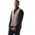 Boss Herenvest met enorme pasvorm (Roze)