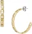 FOSSIL Oorbellen ‘Heritage’  goud / zilver