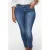ONLY CARMAKOMA regular waist cropped skinny jeans CARKARL light denim