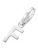 Giorgio Martello Milano Hangers  zilver
