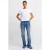 Hoge Taille Rechte Pijpen Katoenen Jeans