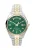 TIMEX Analoog horloge ‘Legacy’  goud / smaragd / zilver