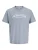 Jack & Jones Junior Shirt  duifblauw / wit