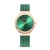 BERING Analoog horloge ‘Classic’  goud / smaragd