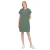 Dames t-shirt jurk met capuchon Ragwear Chyca Print