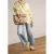Manfield suède sneakers beige