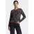ONLY gebreid geruit vest met wol – bruin/zwart
