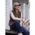 Teddy-vest met softshell-details