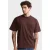 Redefined Rebel boxy T-shirt – donkerbruin