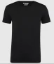 Garage Basic T-shirts 2-pack Bio Cotton Bodyfit Zwart   M