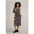 White Stuff Annie Jersey Shirt Dress Navy Print