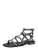ASH Sandalen met riem ‘PRECIOUS01’  zwart / zilver