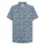 Lambretta Heren SS25 Paisley overhemd (Wit/blauw)