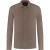 Malelions Men Button-Down Shirt | Stone Brown