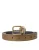 Dolce & Gabbana Metallic Gouden Kalfsleer Metalen Gesp Ceintuur