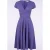 Esmeralda swing jurk in paars