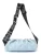 LOOKS by Wolfgang Joop Schoudertas ‘Bodypouch’  lichtblauw / grijs / zwart