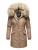 Navahoo Dames Winterparka Cristal – Premium Collectie met Afneembare Bontkraag