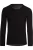 TRIGEMA Longsleeve zwart, Effen
