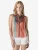 KOROSHI Blouse  cyclaam / abrikoos / kreeft / zwart