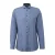 s.Oliver BLACK LABEL regular casual overhemd met linnen blauw