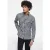 The Kooples Chemise Tissu Gauffre Avec Poches Plaquees Light Grey