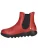 Softinos Chelsea boots  rood / zwart