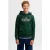 JACK & JONES JUNIOR hoodie met tekst – donkergroen