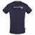 Aquascutum Reflection Logo marineblauw T-shirt