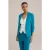 We Fashion Blazer Green Blue