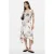 Desigual midi jurk met print – ecru