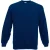Fruit of the Loom Heren Klassiek 80/20 Ingezet Sweatshirt (Marine)