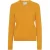 Damestrui met Ronde Hals in Wol Colorful Standard Classic Merino Burned Yellow