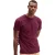 Fruit Of The Loom Heren Crew Neck Korte Mouw T-shirt-Bourgondië (5 Pack)