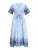 OBJECT Jurk ‘OBJVANNA’  marine / lichtblauw / offwhite