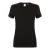 SF Women Dames/Dames Stretch T-shirt (Zwart)
