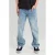 America Today waist loose fit jeans light blue denim
