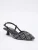 Trendyol Slingpumps  zwart / wit