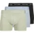 Jack & Jones Heren boxershorts trunks jactom bamboe 3-pack zwart/lichtblauw/lichtgroen